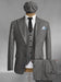 Brand New Quality 1920's English Style Peaky Blinders Style Vested Peaky Blinder Suit - Peaky Blinders Outfit + Overcoat + Hat (Peaky Blinder Custome)