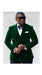 Olive Double Breasted Velvet Blazer - Velvet Sport Coat