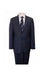 Men's Black And White Checkered Suit Checkered Pattern Texture Blazer Jacket Suit Dark Navy Windowpane Plaid  - Black And White Checkered Suit - 100% Percent Wool Fabric Suit - Worsted Wool Business Suit