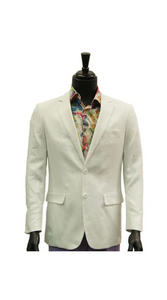 A Cream - Off White - Ivory Cheap Priced Designer Fashion Dress Casual Blazer On Sale Linen Casual Blazer - Summer Blazer