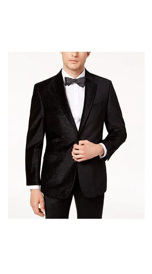 Men's Paisley Velvet ~ Velour Blazer Sport Coat Jacket
