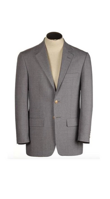 Men'S Grey Blazer On Sale Polyester