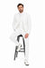Tiglio Rosso Suit  - Classic Fit Athletic Cut 100% Wool Super 150s Italian Fabric Peak Lapel in Color Off White