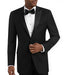 Men'S Black Slim Fit Tuxedo Slim Fit Black Tuxedo - Skinny Fit Tuxedo