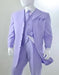 Mens Lavender Zoot Suit Long Jacket 3 Piece