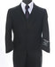 Boy's Formal 3 piece 2 Buttoned Suit Black