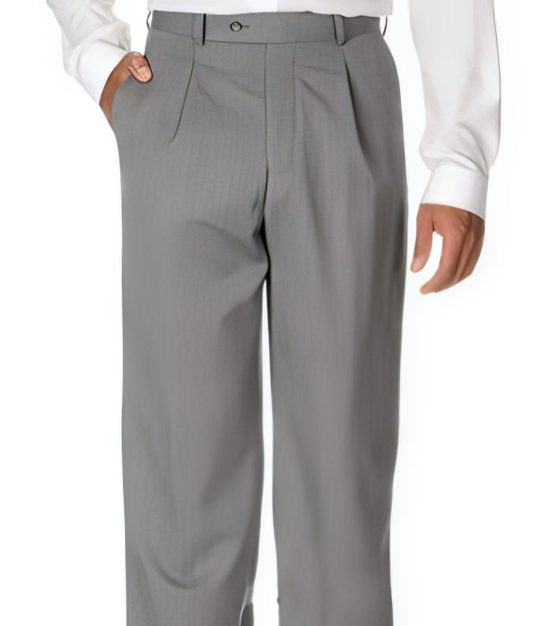 mens grey pleated dress pants Susclude Baggy Dress Pants Men Pleated Wide Leg Trousers Casual Work Slacks  Relaxed Fit Old Money Vintage Office Pants for Men Grey at Amazon Men's  Clothing store