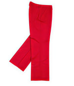 long rise big leg slacks  Men's Wide Leg Triple Pleat Pant Red Color 22- Inch\ around the bottom unhemmed unfinished bottom