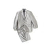 Mens Sharkskin Suits Men'S Shiny Silver Grey Sharkskin Boys Kids Youth 3 Piece Premium Suit Perfect For Toddler Suit Wedding Attire Outfits
