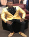 Men's Gold Two Buttons Dress Casual Blazer
