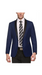 Alberto Nardoni Brand Men'S Dark Blue Shawl Lapel 1 Button Slim Fit Stylish Casual Business Blazers