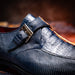 Marco Di Milano Toluca: Navy Leather Dress Shoes