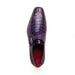 Marco Di Milano Toluca: Purple Leather Dress Shoe