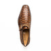 Marco Di Milano Toluca Men's Shoes Pantano Orix Exotic Crocodile & Lizard Monk Strap