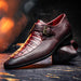 Marco Di Milano Toluca Wine Leather Loafers