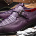 Marco Di Milano Toluca: Purple Leather Dress Shoe