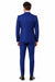 Big Lapel - Wide Lapel - Tom Ford Style Suit - Ticket Pocket - Royal Blue