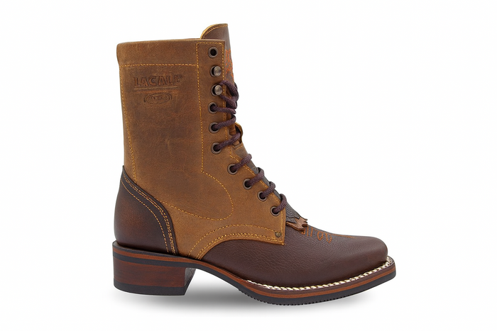 Lace Up Cowboy Boots - Image 4