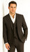 Tony Montana Costume - Black Pinstripe Vested Suit