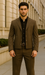 Traje Vaquero Sstilo Chalino Para Hombre Black Brown Navy Tan Gray