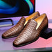 Marco Di Milano Trento Brown: Luxury Leather Dress Shoes
