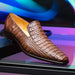 Marco Di Milano Trento Brown: Luxury Leather Dress Shoes
