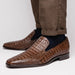 Marco Di Milano Trento Brown: Luxury Leather Dress Shoes