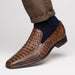 Marco Di Milano Trento Brown: Luxury Leather Dress Shoes