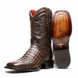 Marco Di Milano Tucson: Aged Brown Leather Luxury Shoe