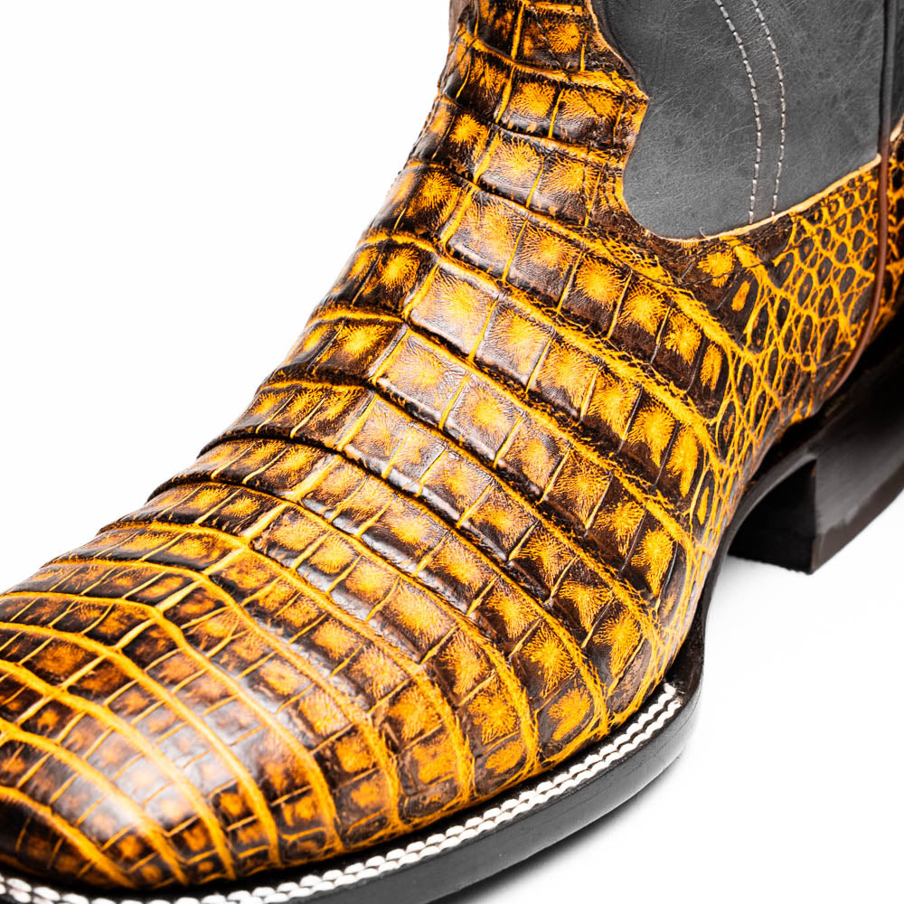 Marco Di Milano Tucson - Mustard Brown Leather Oxfords