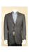 Men's 2 Button Sport Coat / Sport Jacket / Blazer with Side Vents Grey, Taupe