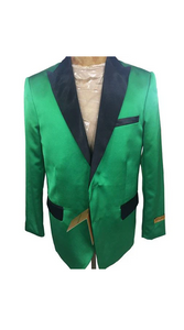 Men's Green Cheap Priced Designer Fashion Dress Casual Blazer On SaleTwo Button Blazer