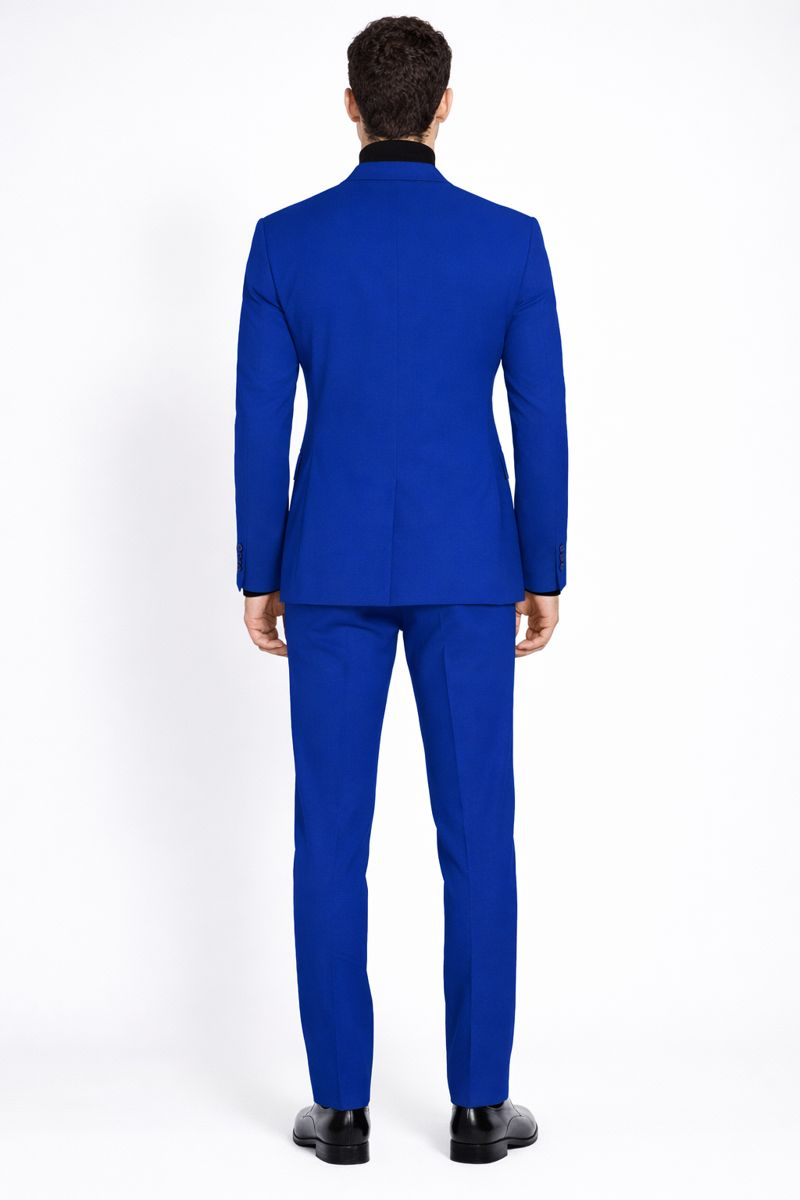 Royal Blue Suit With Turtleneck for Every Occasion