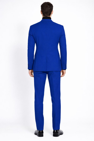 Royal Blue Suit With Turtleneck for Every Occasion
