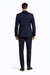 Turtleneck Suit + Free Turtleneck Sweater Package - Navy Mens Suit