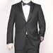 Tiglio Suit - Signature Menswear Wool Fabric SuitsOutlet - Brand Men's Black Tuxedo  - High End Suits - High Quality Suits