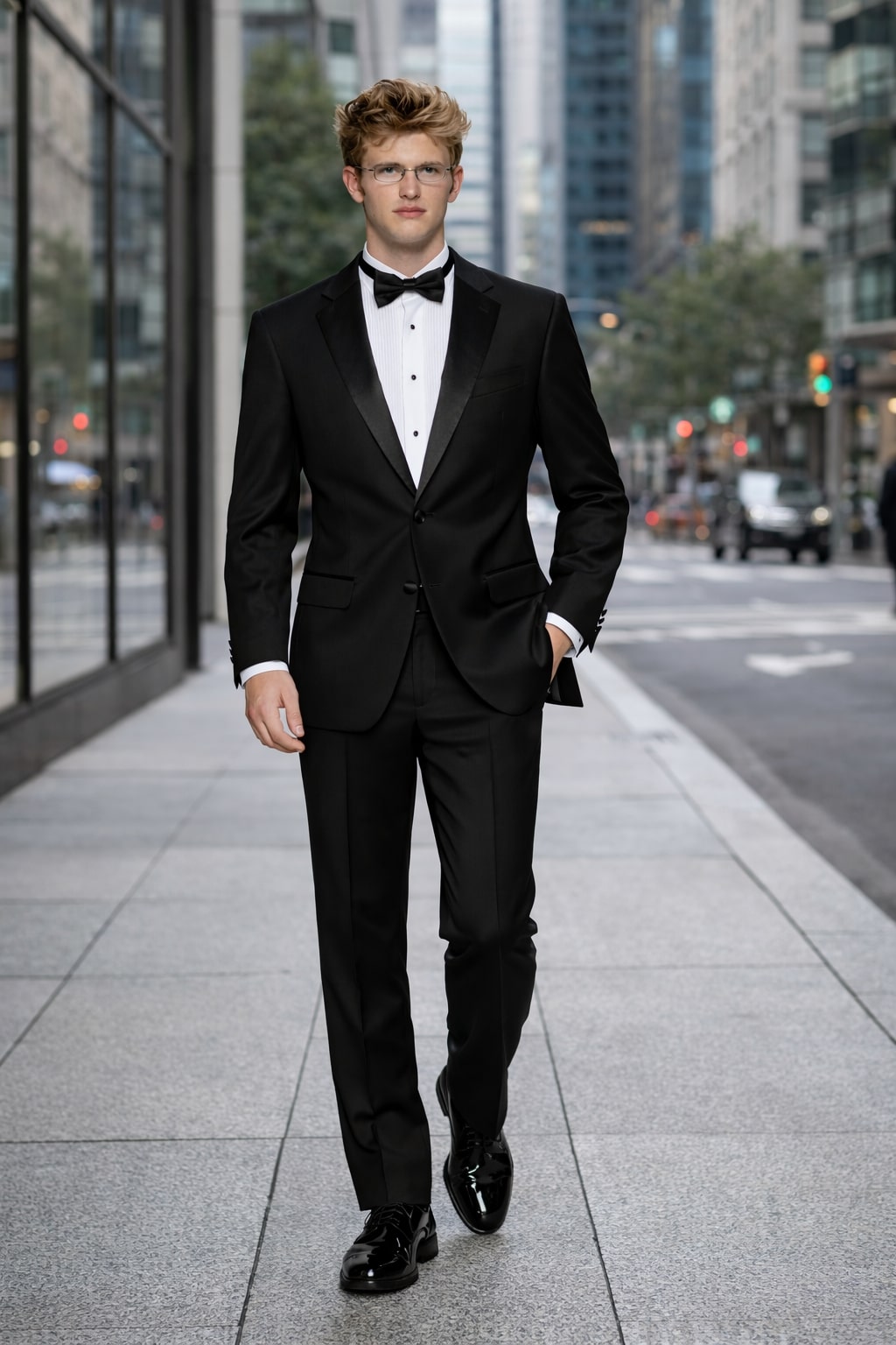Men'S 2 Button Super 140s Merino Wool Tuxedo Jacket + Any Size Pants (Tuxedo Separate) - Image 7