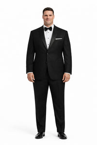 2 BUTTON TUXEDO SUPER 150'S WOOL + Any Size Pants (Tuxedo Separate)