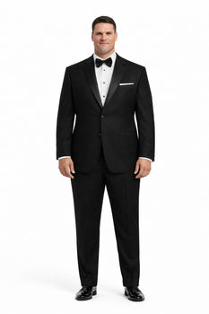 2 BUTTON TUXEDO SUPER 150'S WOOL + Any Size Pants (Tuxedo Separate) - Image 6