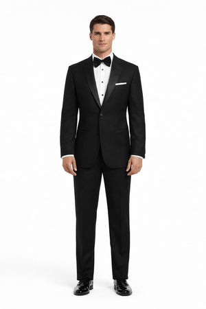 2 BUTTON TUXEDO SUPER 150'S WOOL + Any Size Pants (Tuxedo Separate)