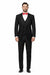 Two Button Three Piece Flat Front Tuxedo
