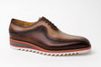 Carrucci Stylish Two-Tone Brogue Oxford