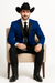 Two Toned Royal Light Blue Two Buttons Velvet or Dress Suits for Men Fabric (Your Choice) Tuxedo Suit Or Dinner Jacket Black Lapeled