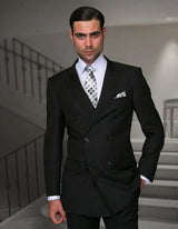 Statement Men's 2 Piece 100% Wool Fashion Suit - Bold Color