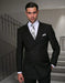 Statement Men's 2 Piece 100% Wool Fashion Suit - Bold Color
