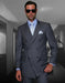 Statement Men's 2 Piece 100% Wool Fashion Suit - Bold Color