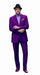 Ultra Smooth 2 Button Cheap Priced Business Suits Clearance Sale Purple
