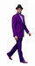 Ultra Smooth 2 Button Cheap Priced Business Suits Clearance Sale Purple