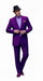 Ultra Smooth 2 Button Cheap Priced Business Suits Clearance Sale Purple