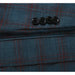 Saco vaquero - Western Sport Coat - Western Blazer- Mens Classic Fit Two Button Wool & Linen Sport Coat Blazer In Teal Blue Windowpane Plaid